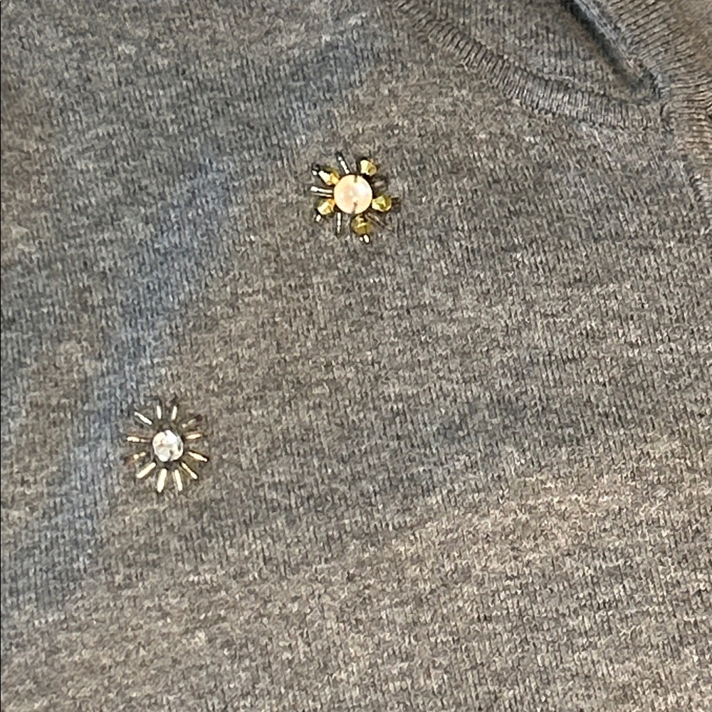 Zenergy Embellished Hoodie by Chico's size 2 - Picture 3 of 5